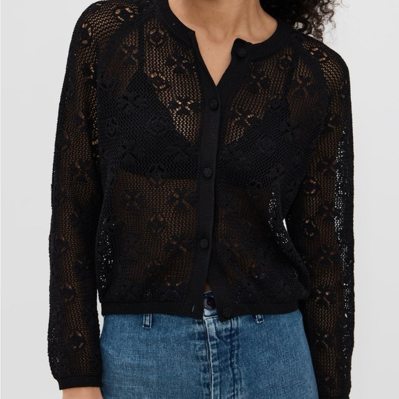 The GREAT Crochet Cardigan NWT - Picture 1 of 10